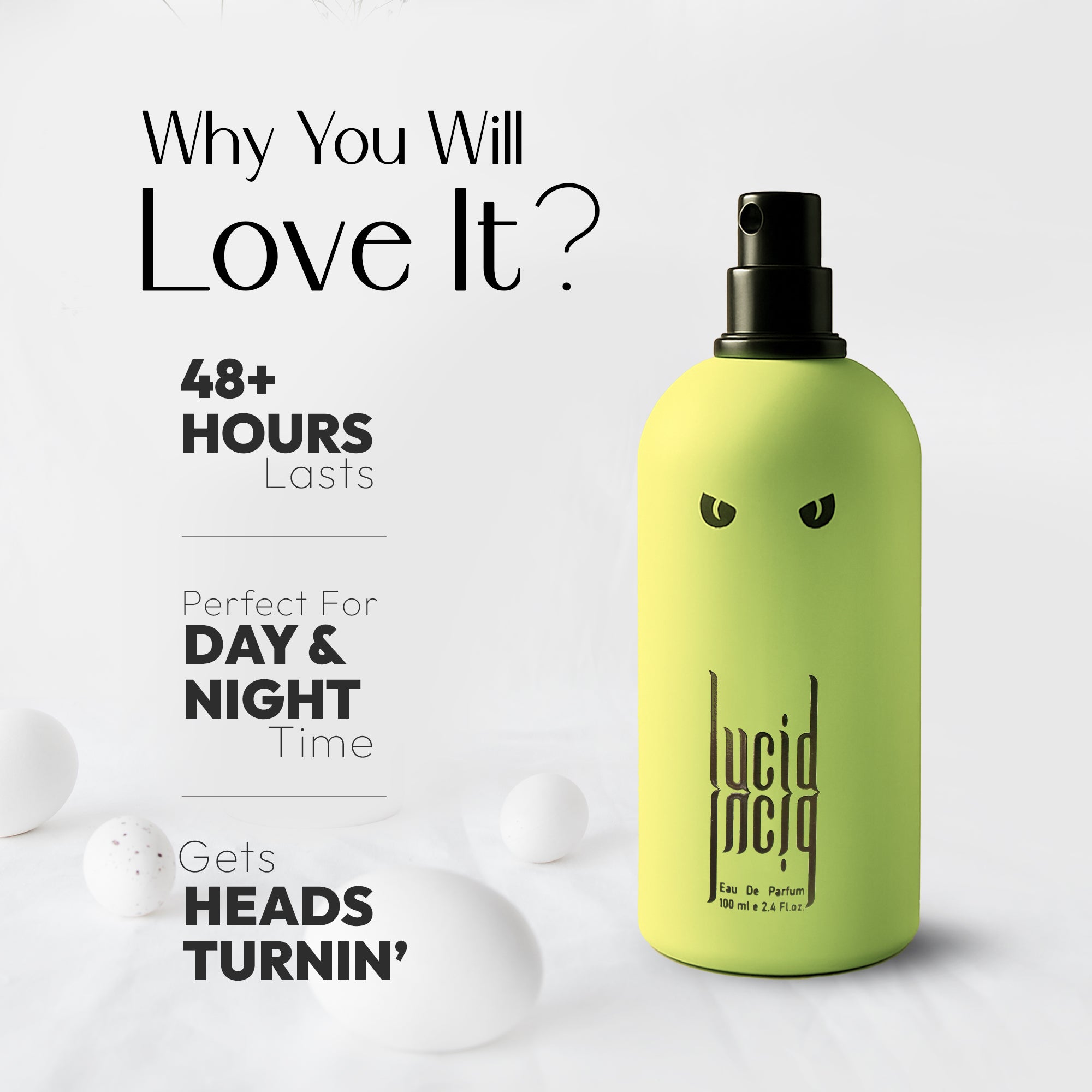 Lucid Perfume Green - 100ML Eau De Parfum