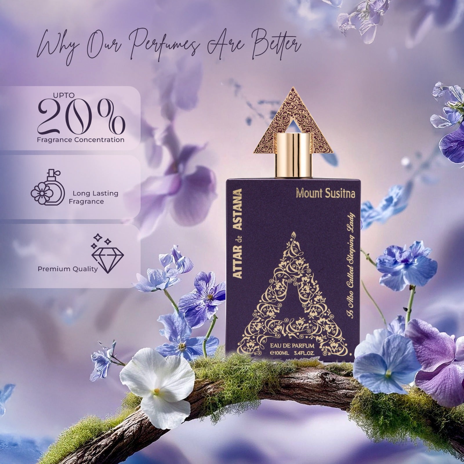 MOUNT SUSITNA 100 ML perfume