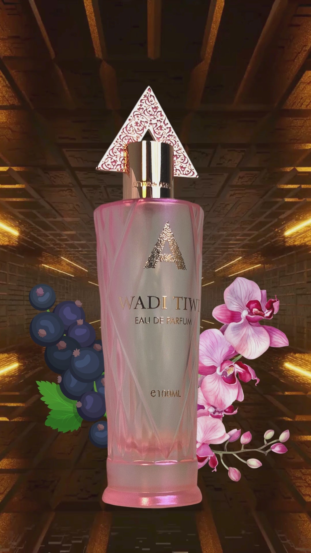 Wadi Tiwi Perfume – Orchid and Black Currant Inspired Fragrance